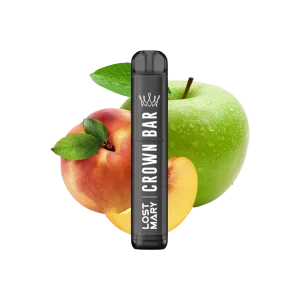 Crown Bar by Al Fakher X Lost Mary Double Apple_crown bar einweg vape peach green apple 20 mg alle neuen sorten guenstig online kaufen hookain e shisha onlineshop