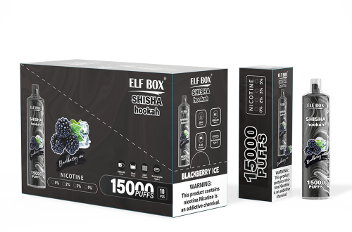 ELF BOX LS15000 E cigaret Blackberry Ice Flavor For Global Retail_0000