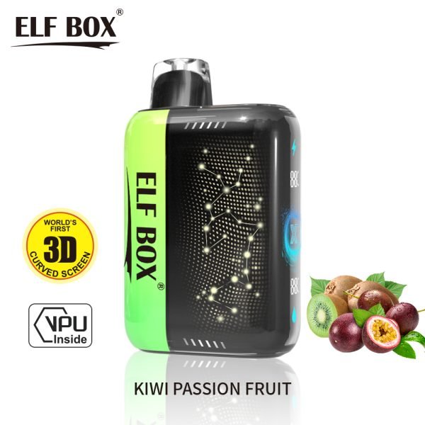 Doppelmodus Einweg E-Zigarette Elf Box Pulse X mit Kiwi-Passionsfrucht Aroma_09