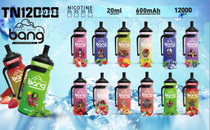 Erleben Sie die Bang TN12000 Puffs Einweg E-Zigarette Strawberry Banana – Ein duty-free Erlebnis das Sie nicht missen möchten_1