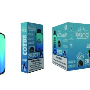 Nauti 20000 Junat puhdasta mustikkajäätä Bang Dual Mesh kertakäyttöisellä e-savukkeella Veroton toimitus kaikkialle Eurooppaan_Blueberry Ice