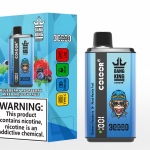 Nauja patirtis: Bang KING Spalva 30000 Dviejų skonių vienkartiniai pūkai - mėlynių aviečių ir mišrių pelėsių vaisių