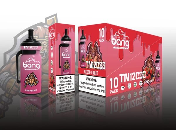 Genießen Sie Bang TN12000 Puffs Einweg E-Zigarette Mixed Fruit – Der weltweit meistverkaufte Klassiker der fruchtige Frische in Ihr Leben bringt_Mixed Fruit