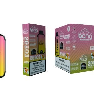 Erleben Sie Einweg E-Zigarette Peach Ice Duty Free und Höchste Qualität für ein Erfrischendes Dampferlebnis Jetzt kaufen Bang 20000 Puff Dual Mesh_Peach Ice