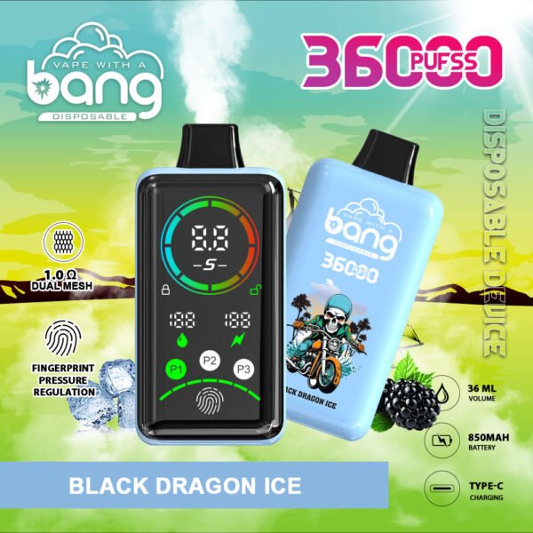 Bang King 25000 Puffs Large Screen B25 Einweg Vape Tiger Blood Ihr ultimativer Begleiter für langanhaltenden Genuss jetzt exklusiv erhältlich (复制)_Black Dragon Ice