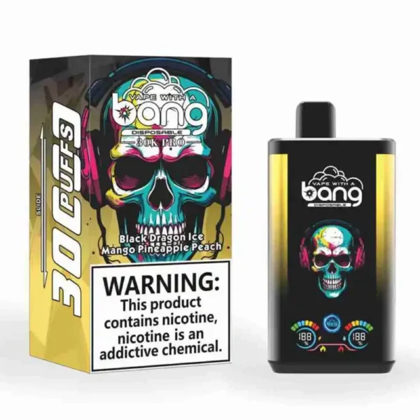 Bang King 25000 Puffs Large Screen B25 Einweg Vape Tiger Blood Ihr ultimativer Begleiter für langanhaltenden Genuss jetzt exklusiv erhältlich (复制)_Black Dragon Ice Mango Pineapple Peach
