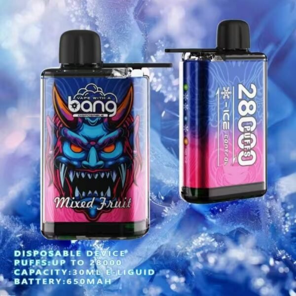 Bang King 25000 Puffs Large Screen B25 Einweg E-Zigarette Grape Ice Fruchtiger Genuss mit jeder Inhalation direkt ab Werk duty-free (复制)_Mixed Fruit