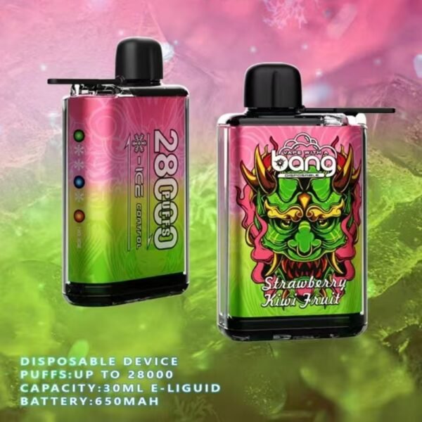 Bang King 25000 Puffs Large Screen B25 Einweg E-Zigarette Grape Ice Fruchtiger Genuss mit jeder Inhalation direkt ab Werk duty-free (复制)_Strawberry Kiwi Fruit