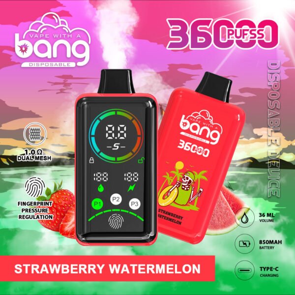Bang King 25000 Puffs Large Screen B25 Einweg Vape Tiger Blood Ihr ultimativer Begleiter für langanhaltenden Genuss jetzt exklusiv erhältlich (复制)_Strawberry Watermelon
