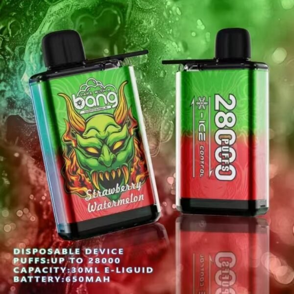 Bang King 25000 Puffs Large Screen B25 Einweg E-Zigarette Grape Ice Fruchtiger Genuss mit jeder Inhalation direkt ab Werk duty-free (复制)_Strawberry Watermelon Ice