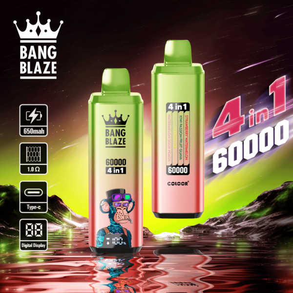 Bang King Vape 50000 Züge Extra langer Genuss, starker Geschmack (复制) - strawberry watermelon-kiwi passion fruit guava-mango ice-watermelon sour peach_strawberry watermelon kiwi passion fruit guava mango ice watermelon sour peach